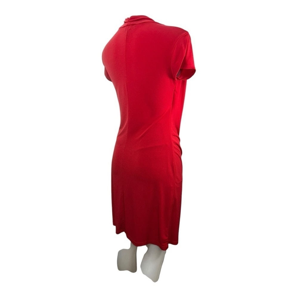 Isabella Rodríguez Elegant Red Sequin Stretch Dress size 6 - Picture 3 of 6